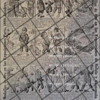 TIRA COMICA ANTIGUA CIGARRERA EL BUEN TONO 1912 /49