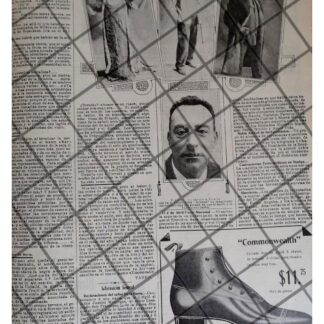 AFICHE ANTIGUO ACTOR. TORESKY Josep Torres1912 TRAVESTI