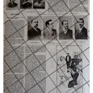 AFICHE RETRO INAUGURAN TEATRO CIRCO XICOTENCATL 1912