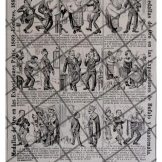 TIRA COMICA ANTIGUA CIGARRERA EL BUEN TONO 1912 /51