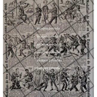 TIRA COMICA ANTIGUA CIGARRERA EL BUEN TONO 1912 /53