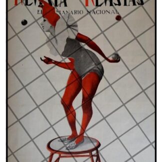 PORTADA ANTIGUA 1912 MALABARISTA DE CIRCO