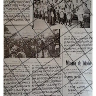 AFICHE ANTIGUO 1912 ALBERTO BRANIFF EN LA REVOLUCION