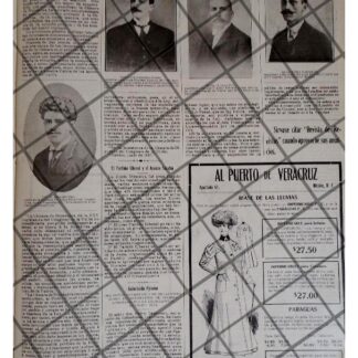 AFICHE RETRO MANIFIESTO A LA NACION Y PARTIDO LIBERAL 1912