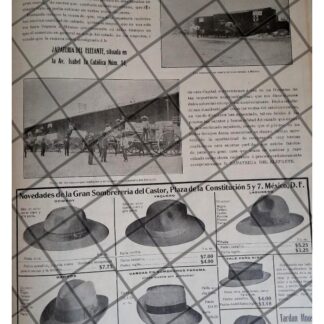 CARTEL RETRO ZAPATERIA DEL ELEFANTE Y OTRAS 1912 /8