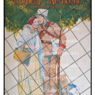 PORTADA ANTIGUA 1912 REVOLUCIONARIO Y ADELITA