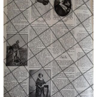 AFICHE ANTIGUO PIANISTA. YOLANDA MORE Y TEATRO 1912