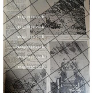 CARTEL ANTIGUO AUTOS RENAULT 1912 LOS PRIMEROS EN MEXICO