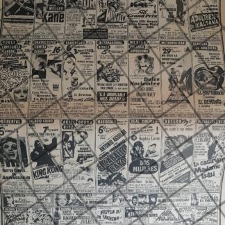 CARTELERA DE CINE RETRO 2 FEBRERO 1969