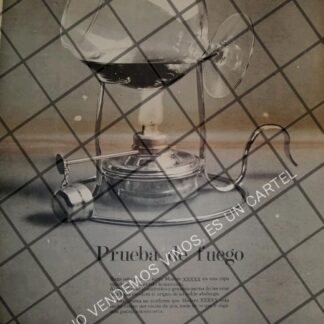 CARTEL PUBLICIDAD RETRO BRANDY MADERO X.X.X.X.X.X. 1969 T POSTER