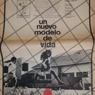CARTEL PUBLICITARIO RETRO. COLONIA LOMAS VERDES 1969 T.POSTER