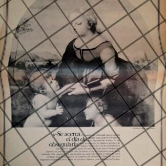 PUBLICIDAD RETRO BANCO LONDRES Y MEXICO 1968 T. POSTER