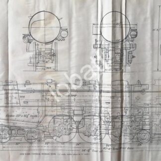 GRABADO ANTIGUO LOCOMOTORA HUDSON 1928 / A14