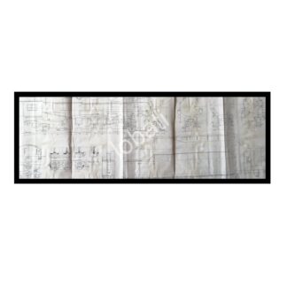 GRABADO ANTIGUO LOCOMOTORA CLASE L-3A 1928 / A15