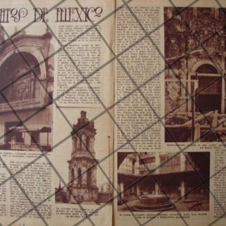 AFICHE ANTIGUO TEMPLO DE SAN FELIPE NERI 1937