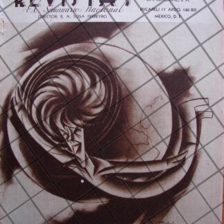 AFICHE ANTIGUO CARICATURA AMELIA HEARHART. POR ONTIVEROS