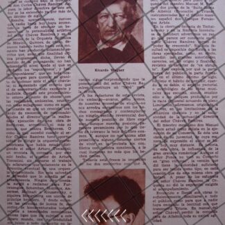 AFICHE ANTIGUO CARLOS CHAVEZ Y LA ORQUESTA SINFONICA 1939