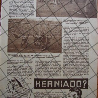 AFICHE ANTIGUO PARTIDO ATLANTE VS VERACRUZ 1939 Y MAS