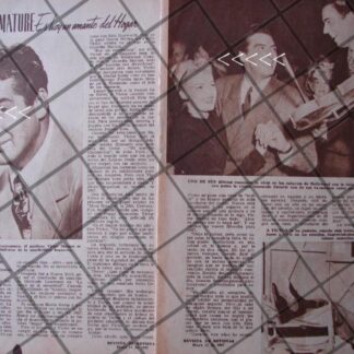 AFICHE ANTIGUO EL ACTOR VICTOR MATURE 1939