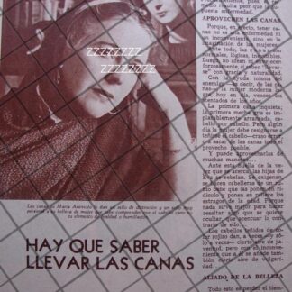 AFICHE ANTIGUO MARIA SUNSOLO MORAND 1952