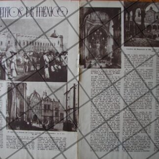 AFICHE ANTIGUO CONVENTO DE SAN FRANCISCO 1952