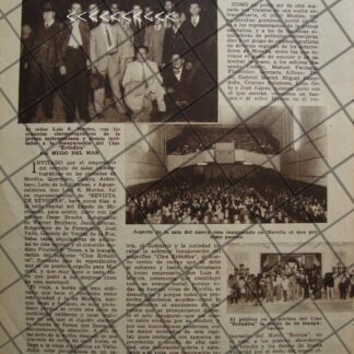 AFICHE ANTIGUO INAUGURAN CINE ERENDIRA MICHOACAN 1937