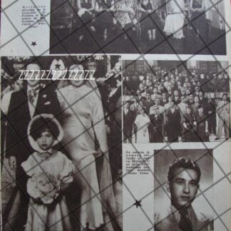 AFICHE ANTIGUO BODA. NORIEGA OROZCO Y OTROS 1937