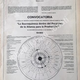 CARTEL ANTIGUO ORIGINAL DE CONVOCATORIA DEL BANCO FINANCIERA NACIONAL AZUCARERA 1977 /207
