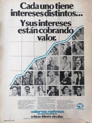 CARTEL ANTIGUO ORIGINAL DE BANCO NACIONAL FINANCIERA 1970 /211