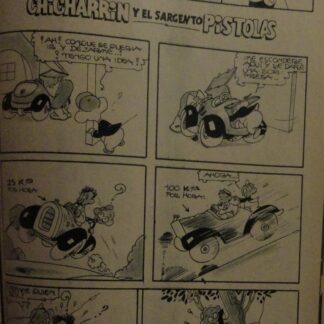 TIRA COMICA ANTIGUA. 1939 CHICHARRIN Y EL SARGENTO PISTOLAS, ARMANDO GUERRERO EDWARDS 6