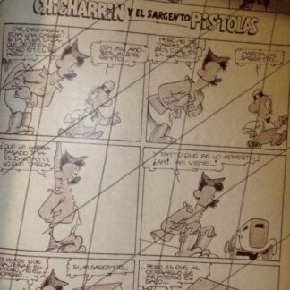 TIRA COMICA ANTIGUA. 1939 CHICHARRIN Y EL SARGENTO PISTOLAS, ARMANDO GUERRERO EDWARDS 7