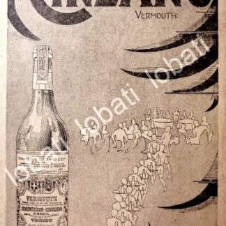 CARTEL ANTIGUO ORIGINAL DE VINOS CINZANO VERMOUTH AÑOS 20s /455