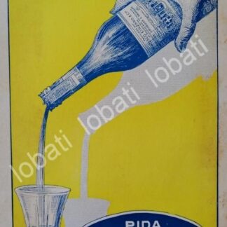CARTEL ANTIGUO ORIGINAL DE VINOS CINZANO VERMOUTH AÑOS 20s /447