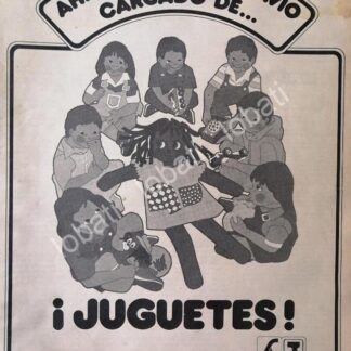 CARTEL ANTIGUO ORIGINAL DE CONASUPO Y JUGUETIFIESTA 1980 /1