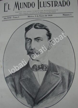 PORTADA ANTIGUA ORIGINAL  1910 EMBAJADOR. HENRY LANE WILSON / PLT