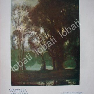 GRABADO ANTIGUO DE LOS INICIOS DE RAFAEL VERA DE CORDOBA 1930