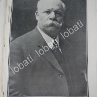 GRABADO ANTIGUO 1910. JOSE SANTOS ZELAYA. PRESIDENTE DE NICARAGUA