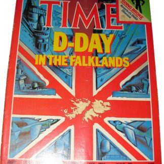 CARTEL ANTIGUO ORIGINAL DE PORTADA VINTAGE 1982 LA GUERRA DE LAS MALVINAS /4 /PLT MLT