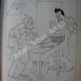 CARICATURA ANTIGUA 1914 PANCHO VILLA Y EL GENERAL VELASCO