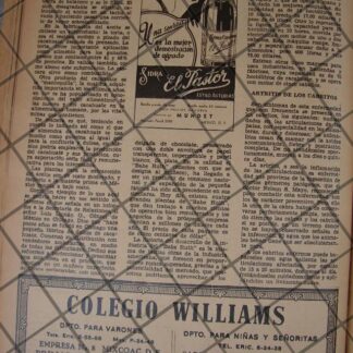 GACETA ANTIGUA 1910. " PAGINAS FEMENINAS " /22