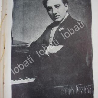 CARTEL ANTIGUO ORIGINAL DE EL PIANISTA JOSEPH LHEVINNE EN MEXICO 1910 / MUSICOS