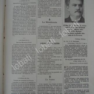 CARTEL ANTIGUO ORIGINAL DE GOBERNADOR ENRIQUE O. DE LAMADRID Y TONICO LAPERUNA 1909