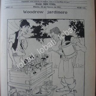 PORTADA ANTIGUA ORIGINAL  1914. LA INTERVENCION AMERICANA EN MEXICO W. WILSON / PLT