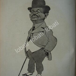 CARICATURA ANTIGUA 1914. LUIS MEDINA BARRON / PLT