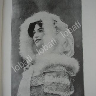 GRABADO ANTIGUO 1909 CAPUCHON DE LA CASA HENRY A LA RONSEE