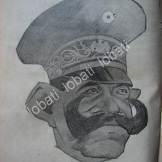 CARICATURA ANTIGUA 1914. GENERAL. ALBERTO T. RASGADO /MLT