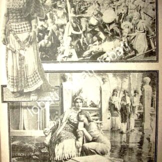 CARTEL ANTIGUO ORIGINAL DE SE ESTRENA LA PELICULA "ESPARTACO" EN MEXICO 1914