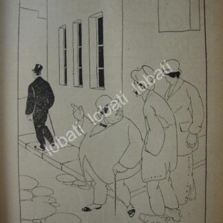 CARICATURA ANTIGUA. QUERIDO MOHENO 1914. POR PEREZ SOTO /52