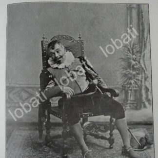 CARTEL ANTIGUO ORIGINAL DE MUERE EL ACTOR COQUELIN ( BENOIT CONSTANT) 1909 /FEP TEATRO