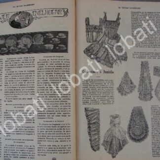 GACETA ANTIGUA " PAGINAS FEMENINAS " /54